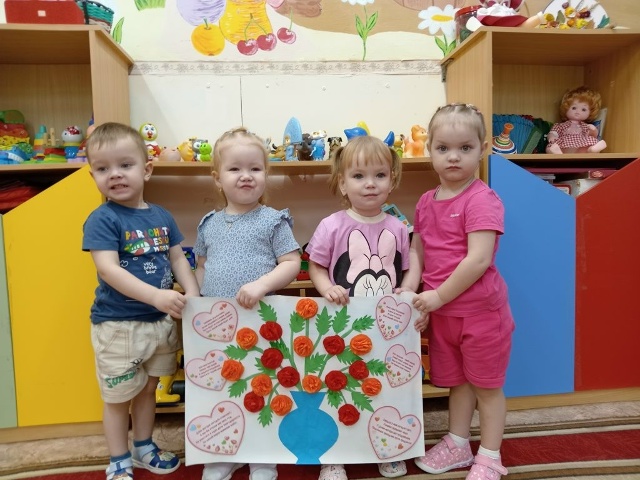 Букет для мамы.